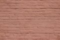 Old weathered antique red painted brick wall texture Royalty Free Stock Photo