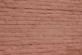 Old weathered antique red painted brick wall texture Royalty Free Stock Photo