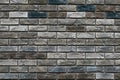 Old weathered brick wall of different colors. Vintage varicolored bricks background. Decorative tile surface. Rough brickwork. Bro Royalty Free Stock Photo