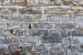 Old weathered brick wall, texture, background Royalty Free Stock Photo