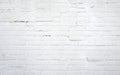 Empty white brick wall texture Royalty Free Stock Photo