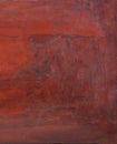 Old red brown leather background texture, vertical Royalty Free Stock Photo