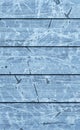 Old Weathered Cracked Flaky Blue Wooden Laminated Block-board Panel Grunge Texture Royalty Free Stock Photo