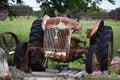 Old Ford Tractor in Lannius Texas