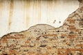 Old weathered grunge brick wall