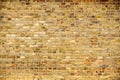 Old And Weathered Grungy Yellow And Red Brick Wall As Seamless Pattern Texture Wall Background