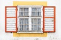 Old weathered historic window Royalty Free Stock Photo
