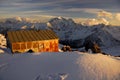 Old weathered hut Royalty Free Stock Photo