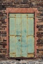 Old Weathered Iron Door Royalty Free Stock Photo