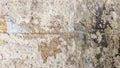 Old weathered painted wall background texture. Dirty peeled plaster walls. Abstract colorful cement wall texture and background, Royalty Free Stock Photo