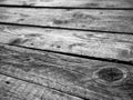 Old weathered pine wood boards close up shot on bright sunlight Royalty Free Stock Photo