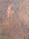 Old Weathered Rusty Metal Texture Abstract Background