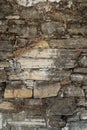 Old weathered stone wall texture or background Royalty Free Stock Photo