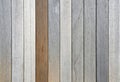 Old weathered teak planks and one oiled Royalty Free Stock Photo