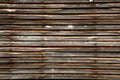 Old Weathered Timber Wall Royalty Free Stock Photo