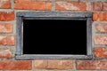 Old weathered window - frame for Royalty Free Stock Photo