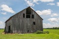 Old weathered wood barn Royalty Free Stock Photo