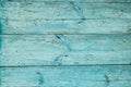 Old weathered wood plank painted in blue. Royalty Free Stock Photo