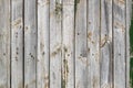 Old rustic wooden wall with scraps of worn out paint Royalty Free Stock Photo