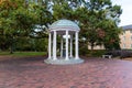 The Old Well on the campus of the University of North Carolina Chapel HIll Royalty Free Stock Photo