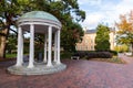 The Old Well on the campus of the University of North Carolina Royalty Free Stock Photo