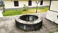 An old well from the Dutch colonial era in the Orange Fort area, Ternate City, Indonesia