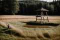 An old well in a meadow stories untold Royalty Free Stock Photo