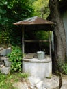 An Old Well in a village Royalty Free Stock Photo