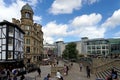 Old Wellington Inn pub on Shambles Square in Manchester, England