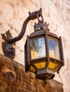 Antique Spanish style exterior lamp