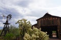 Old West Apacheland Barn - Arizona, USA Royalty Free Stock Photo