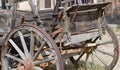 Old west buckboard wagon in Tombstone Arizona