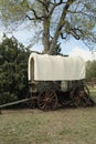 Old West Covered Wagon Royalty Free Stock Photo