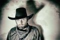 Old West Cowboy Shadow Noir Classic Western Film