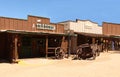 Old West Cowboy Town Royalty Free Stock Photo