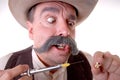 Old West Dentist Royalty Free Stock Photo