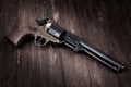 Old West gun. Percussion Army Revolver Royalty Free Stock Photo