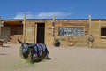 Old west Hualapai staged business establishment