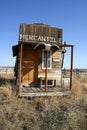 Old West Mercantile Building Royalty Free Stock Photo