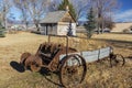 Old West Mormon Pioneer Heritage Park Panguitch Utah USA Royalty Free Stock Photo