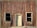 old west prairie wild west store abandoned empty building entrance door closeup vintage bank saloon mercantile