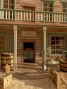 Old west saloon