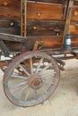 Old West Wagon and Lantern Royalty Free Stock Photo