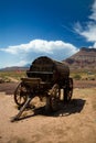 Old west water wagon Royalty Free Stock Photo