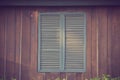 The Old West - weathered window. Royalty Free Stock Photo