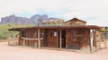 USA, Arizona: Old West - Wells Fargo Station Royalty Free Stock Photo