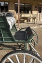 Old Western buggy and general store Royalty Free Stock Photo