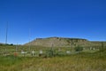 Old western prairie cemetery