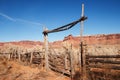 Old Western Ranch Gate