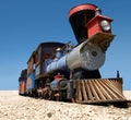 Old Western Steam Engine Royalty Free Stock Photo